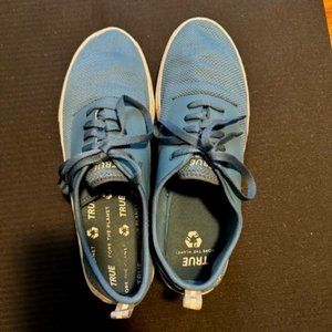 True Linkswear Eco Knit Spikeless Golf Shoes Mens US 12 Knit Blue Athletic